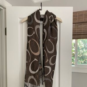 COACH scarf //reversible